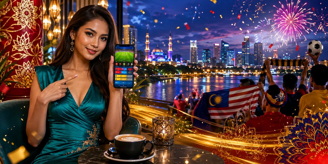 Peminat bola sepak di Selangor menonton perlawanan dan membuat taruhan dalam talian